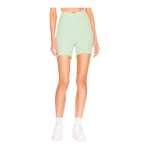 Free People FP Movement Free Throw Short in Turquoise Mint Medium New - Picture 1 of 8